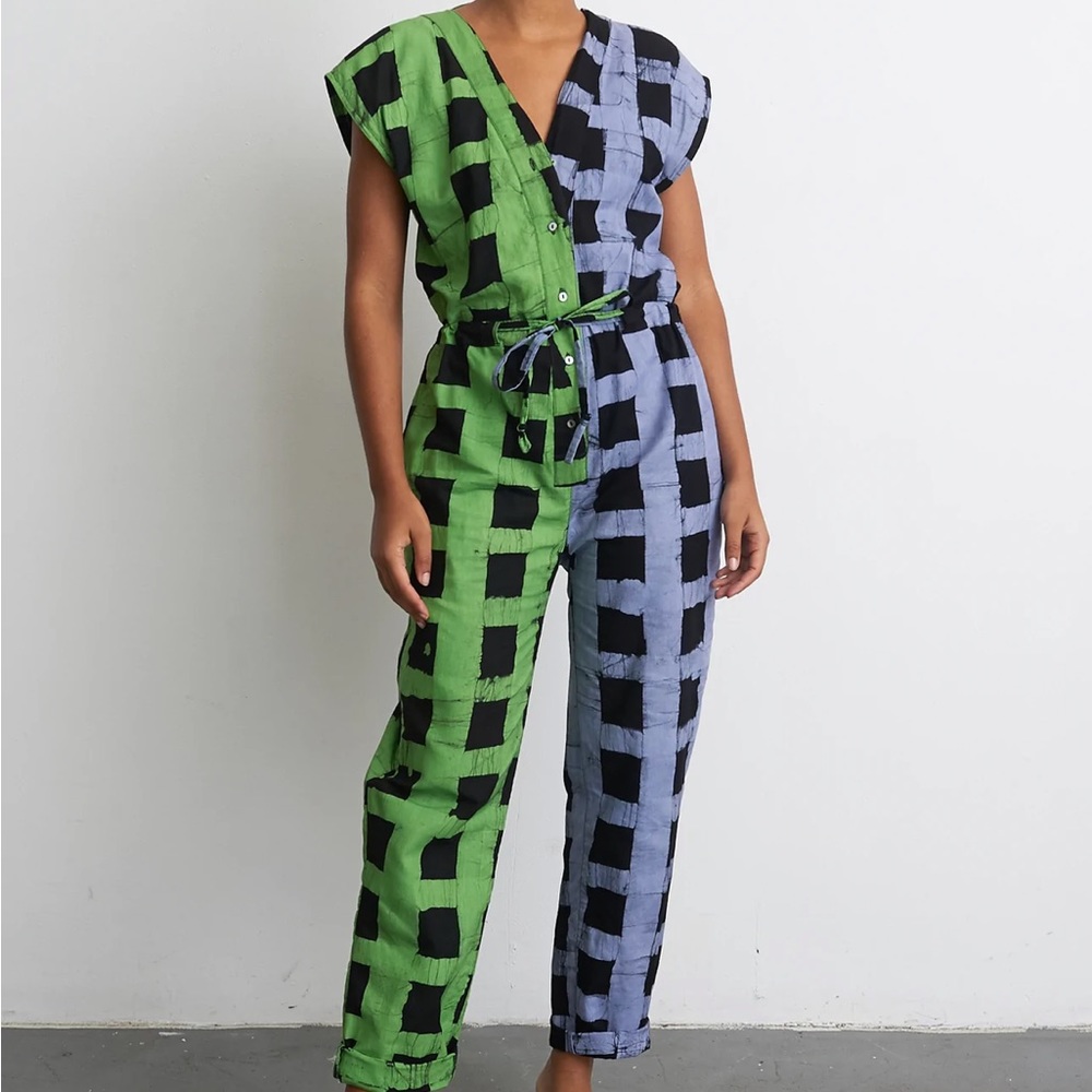NWT Osei Duro Accra Jumpsuit in Off Grid